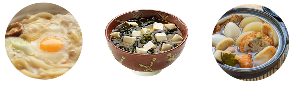 Idées de recettes avec du dashi